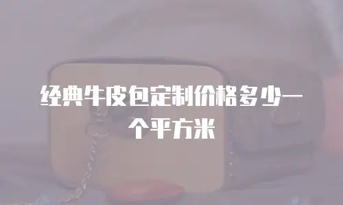 经典牛皮包定制价格多少一个平方米