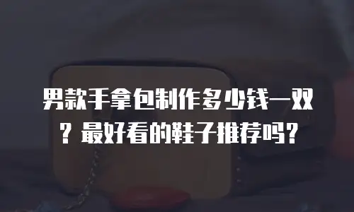 男款手拿包制作多少钱一双？最好看的鞋子推荐吗？