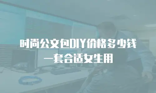时尚公文包DIY价格多少钱一套合适女生用