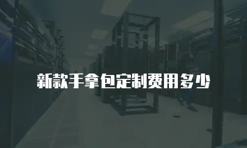 新款手拿包定制费用多少