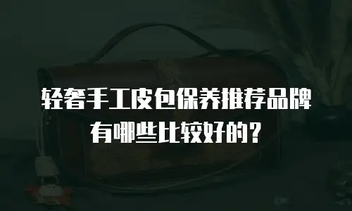 轻奢手工皮包保养推荐品牌有哪些比较好的？