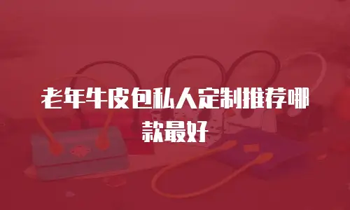 老年牛皮包私人定制推荐哪款最好