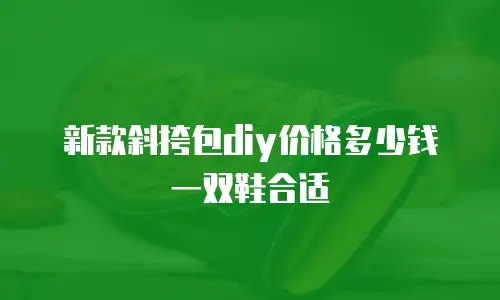 新款斜挎包diy价格多少钱一双鞋合适