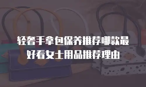 轻奢手拿包保养推荐哪款最好看女士用品推荐理由