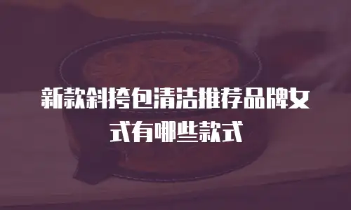 新款斜挎包清洁推荐品牌女式有哪些款式