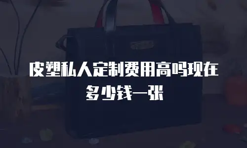 皮塑私人定制费用高吗现在多少钱一张