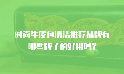时尚牛皮包清洁推荐品牌有哪些牌子的好用吗？