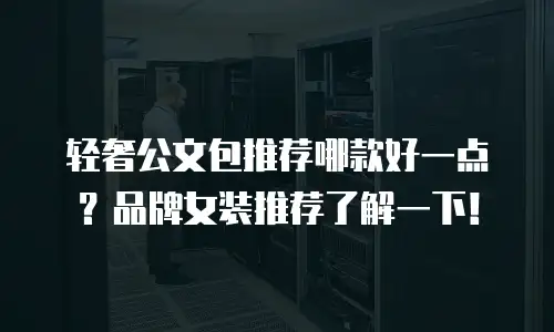 轻奢公文包推荐哪款好一点？品牌女装推荐了解一下！