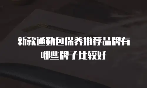 新款通勤包保养推荐品牌有哪些牌子比较好