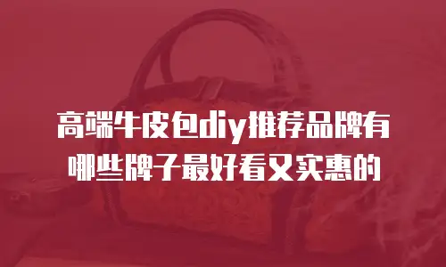 高端牛皮包diy推荐品牌有哪些牌子最好看又实惠的