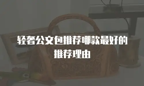 轻奢公文包推荐哪款最好的推荐理由