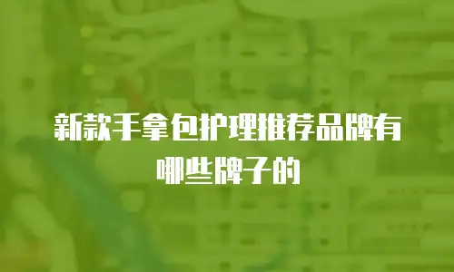 新款手拿包护理推荐品牌有哪些牌子的