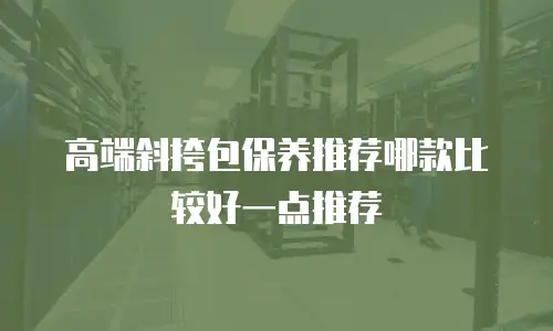 高端斜挎包保养推荐哪款比较好一点推荐