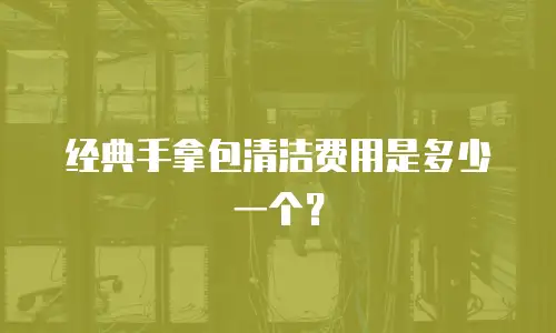 经典手拿包清洁费用是多少一个？