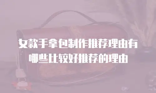 女款手拿包制作推荐理由有哪些比较好推荐的理由