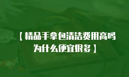 【精品手拿包清洁费用高吗为什么便宜很多】