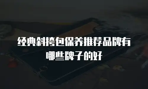 经典斜挎包保养推荐品牌有哪些牌子的好