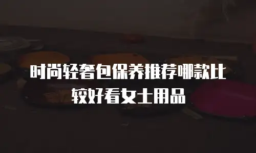 时尚轻奢包保养推荐哪款比较好看女士用品