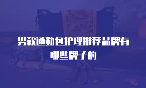 男款通勤包护理推荐品牌有哪些牌子的