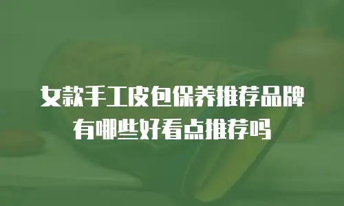 女款手工皮包保养推荐品牌有哪些好看点推荐吗