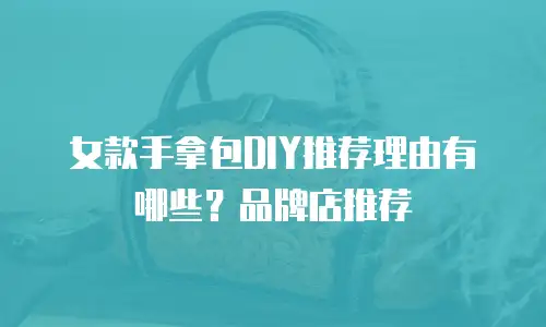 女款手拿包DIY推荐理由有哪些？品牌店推荐