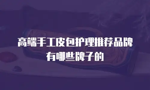 高端手工皮包护理推荐品牌有哪些牌子的