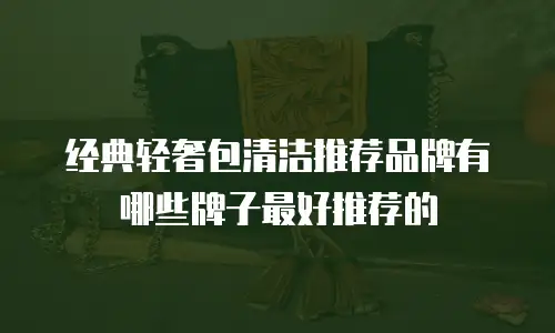 经典轻奢包清洁推荐品牌有哪些牌子最好推荐的