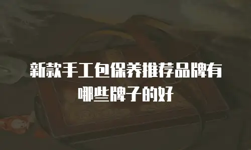 新款手工包保养推荐品牌有哪些牌子的好