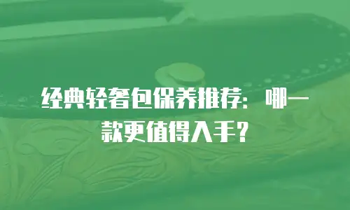 经典轻奢包保养推荐：哪一款更值得入手？