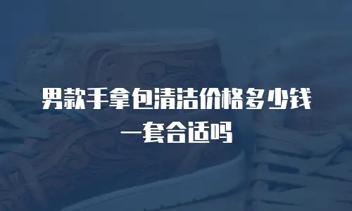男款手拿包清洁价格多少钱一套合适吗