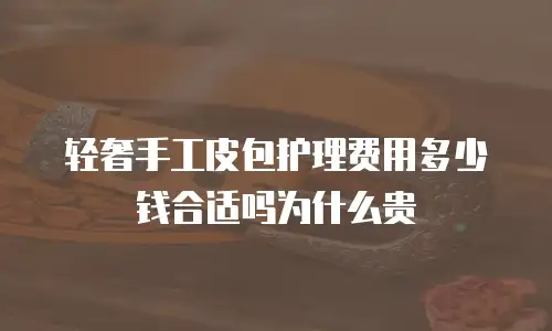 轻奢手工皮包护理费用多少钱合适吗为什么贵
