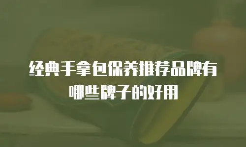 经典手拿包保养推荐品牌有哪些牌子的好用