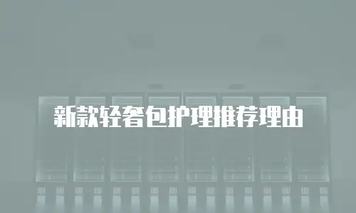 新款轻奢包护理推荐理由