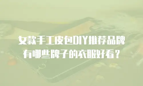 女款手工皮包DIY推荐品牌有哪些牌子的衣服好看？