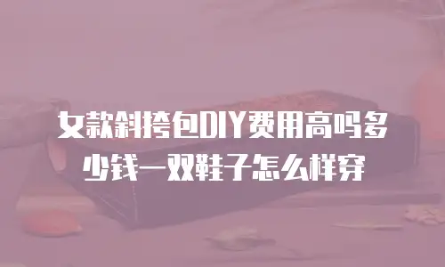 女款斜挎包DIY费用高吗多少钱一双鞋子怎么样穿