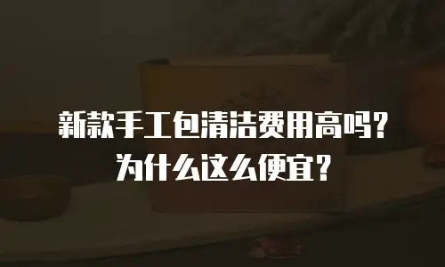 新款手工包清洁费用高吗？为什么这么便宜？