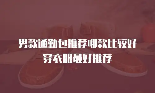 男款通勤包推荐哪款比较好穿衣服最好推荐