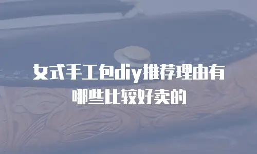 女式手工包diy推荐理由有哪些比较好卖的