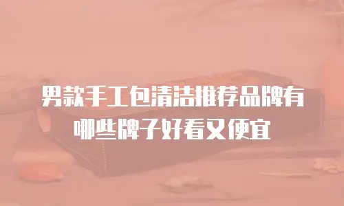 男款手工包清洁推荐品牌有哪些牌子好看又便宜