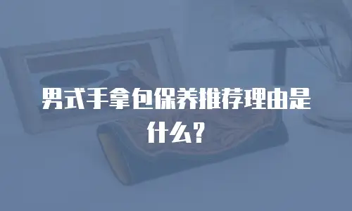 男式手拿包保养推荐理由是什么？