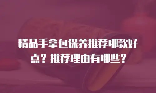 精品手拿包保养推荐哪款好点？推荐理由有哪些？