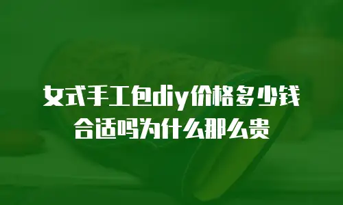 女式手工包diy价格多少钱合适吗为什么那么贵