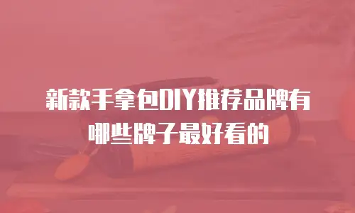新款手拿包DIY推荐品牌有哪些牌子最好看的