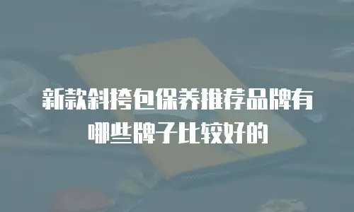 新款斜挎包保养推荐品牌有哪些牌子比较好的