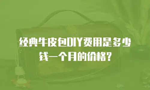 经典牛皮包DIY费用是多少钱一个月的价格？