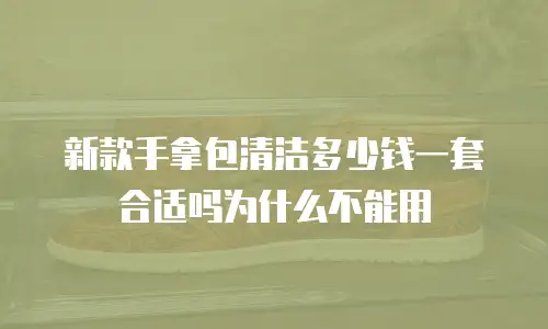 新款手拿包清洁多少钱一套合适吗为什么不能用