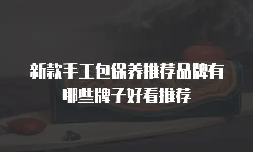 新款手工包保养推荐品牌有哪些牌子好看推荐