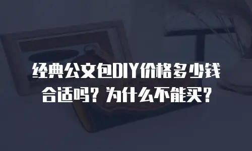 经典公文包DIY价格多少钱合适吗？为什么不能买？
