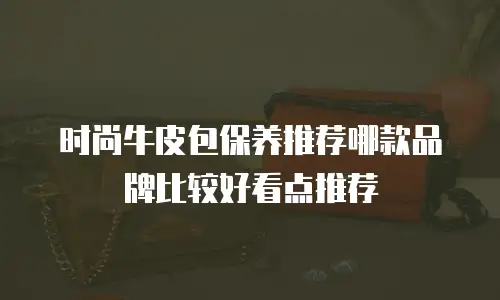 时尚牛皮包保养推荐哪款品牌比较好看点推荐