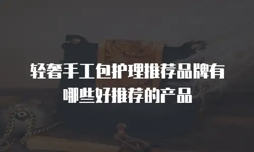 轻奢手工包护理推荐品牌有哪些好推荐的产品